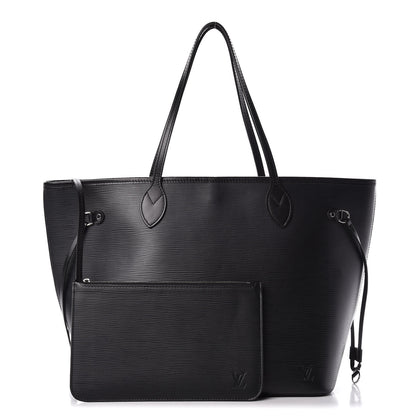 Louis Vuitton Epi Neverfull MM Black 1 of 12