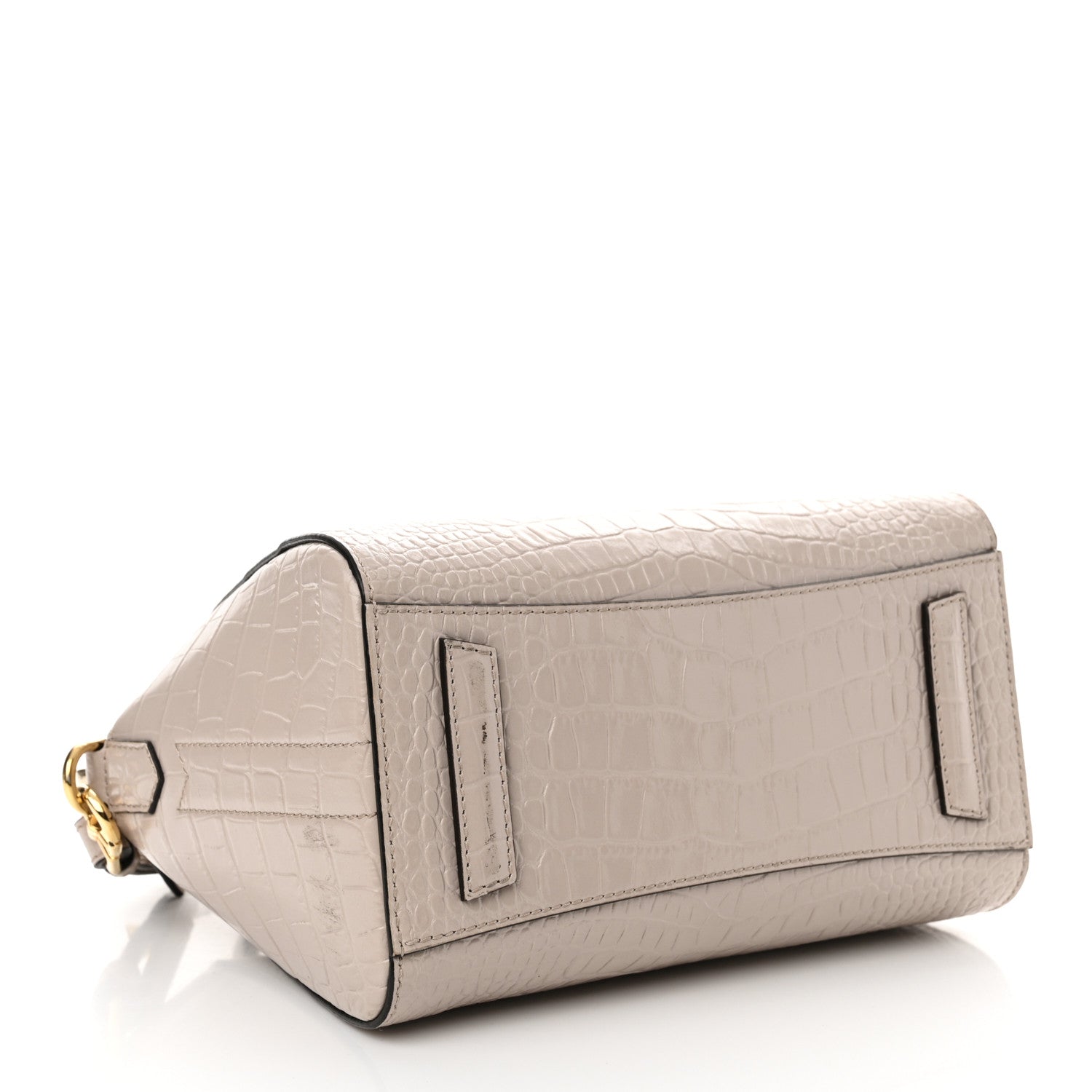 Givenchy Calfskin Crocodile Embossed Mini Antigona Dune 4 of 16