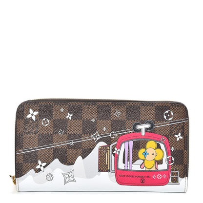 Louis Vuitton Damier Ebene 2019 Christmas Animation Zippy Wallet 1 of 7
