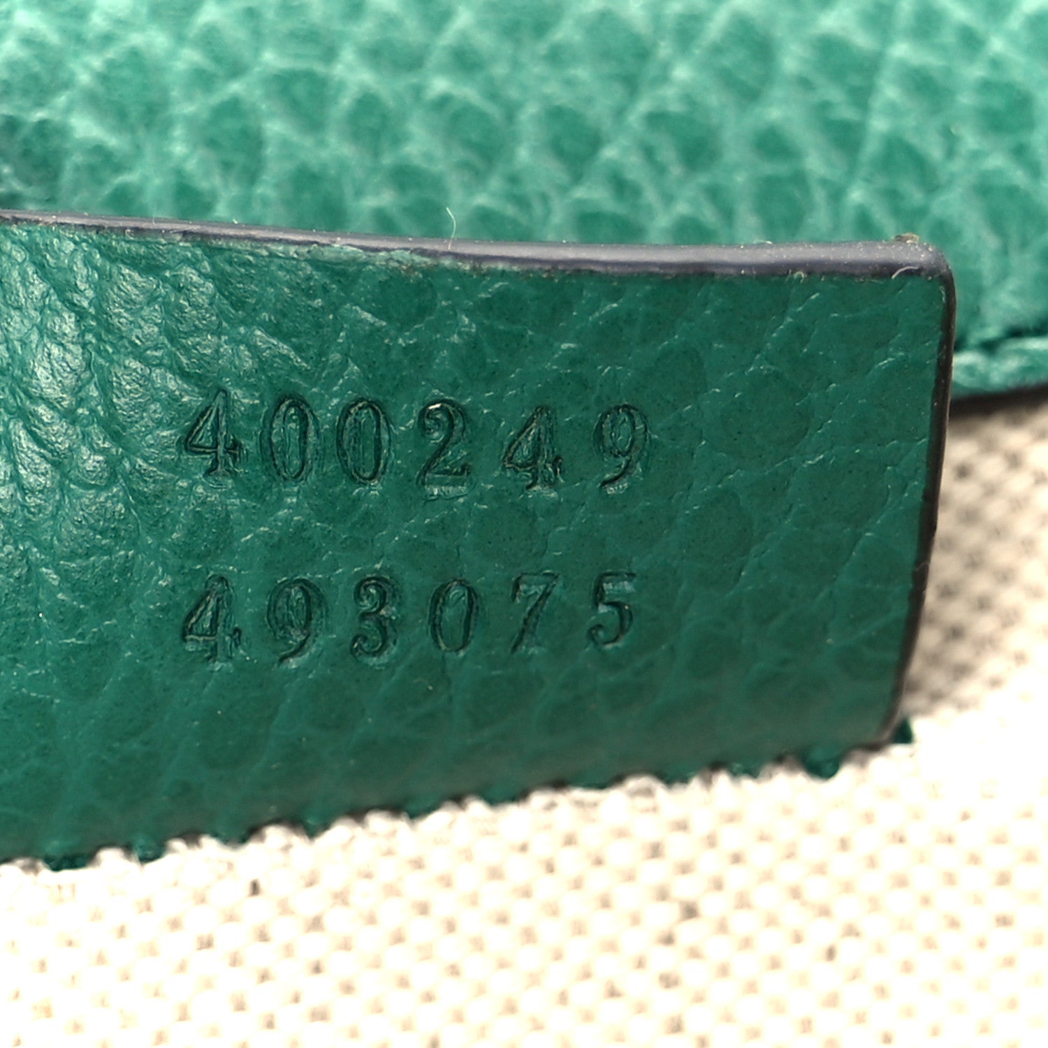 Gucci Pebbled Calfskin Small Dionysus Shoulder Bag Emerald 15 of 23