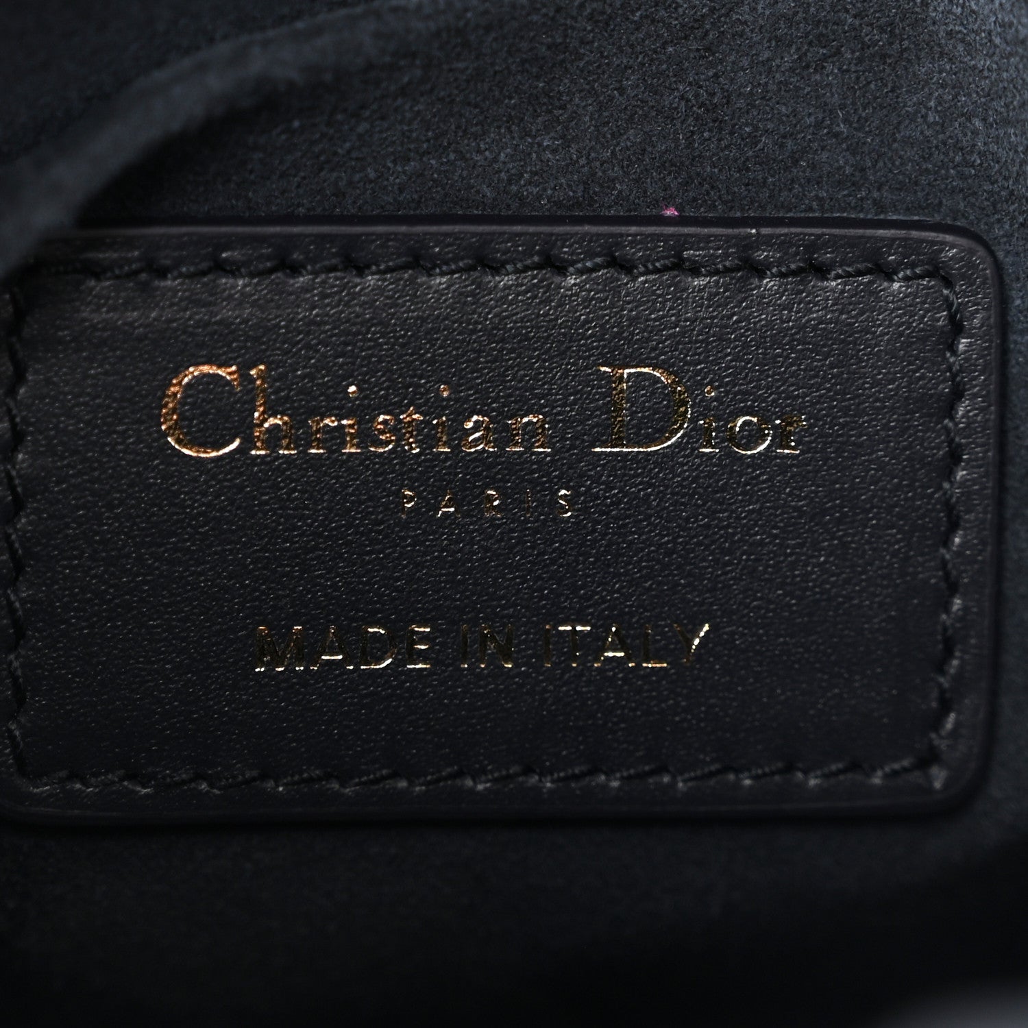 Christian Dior Calfskin Small Dior Vibe Bucket Blue 6 of 9