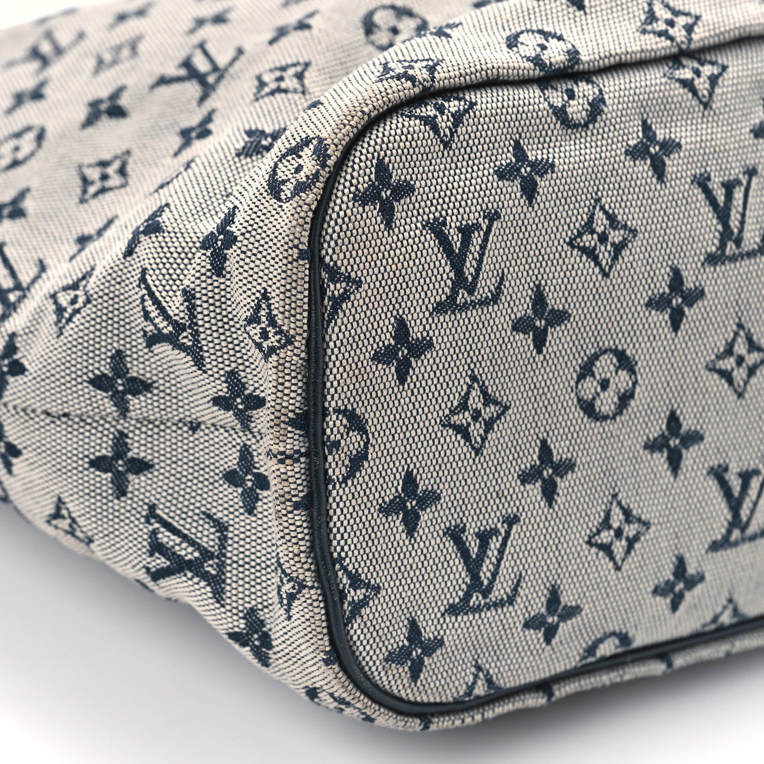 Louis Vuitton Mini Monogram Lucille GM Blue 6 of 8