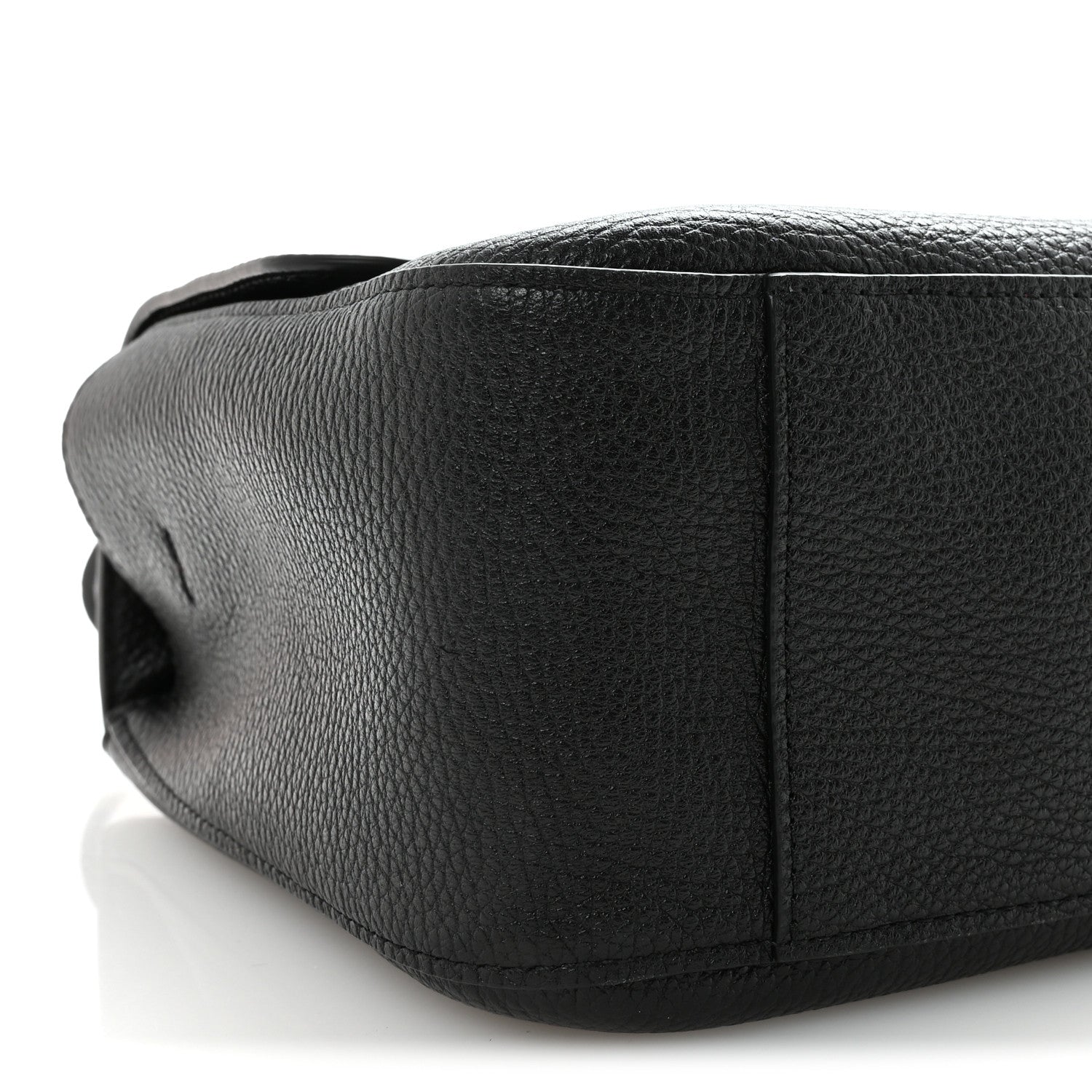 Chanel Grained Calfskin Small Souplissimo Maxi Flap Black 8 of 9