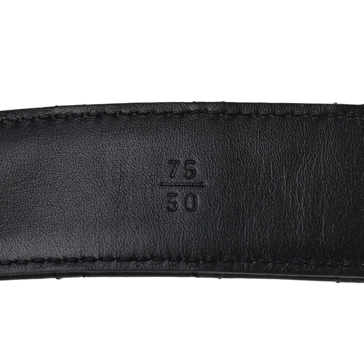 Chanel Calfskin Quilted CC Chain Belt 75 Black 5 of 7