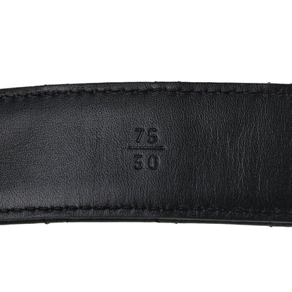 Chanel Calfskin Quilted CC Chain Belt 75 Black 5 of 7