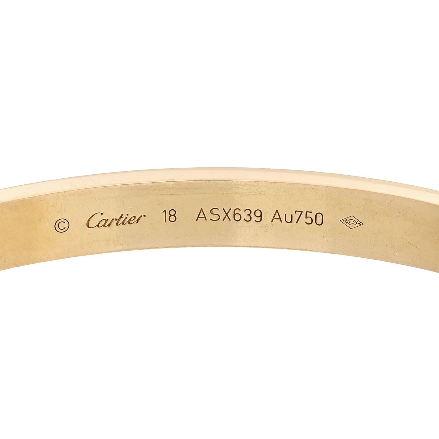 18K Yellow Gold LOVE Bracelet 18
