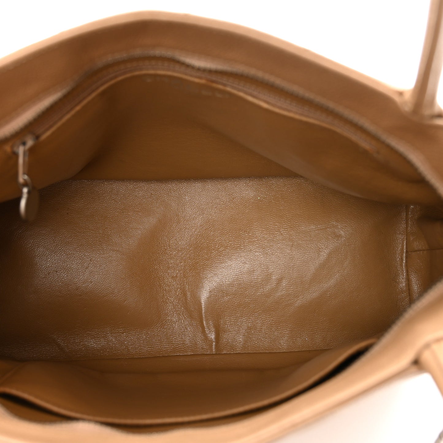 Caviar Quilted Medallion Tote Beige