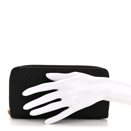 Louis Vuitton Empreinte Zippy Wallet Black 2 of 10