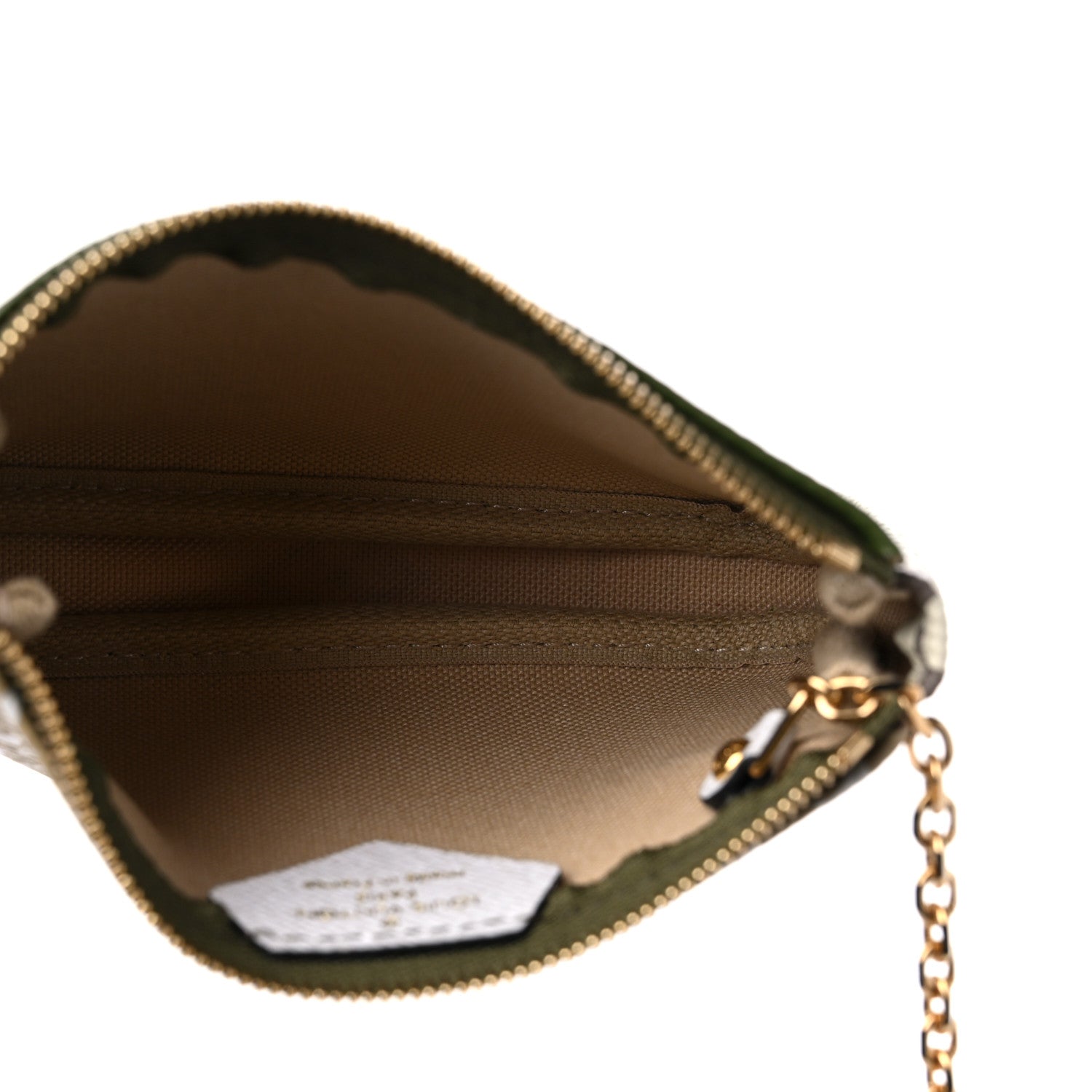 Louis Vuitton Monogram Giant Micro Pochette Accessories Kaki White 5 of 8