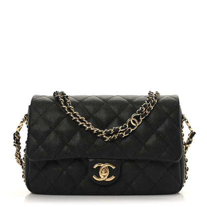 Chanel Caviar Quilted Small CC You Flap Black 1 of 9
