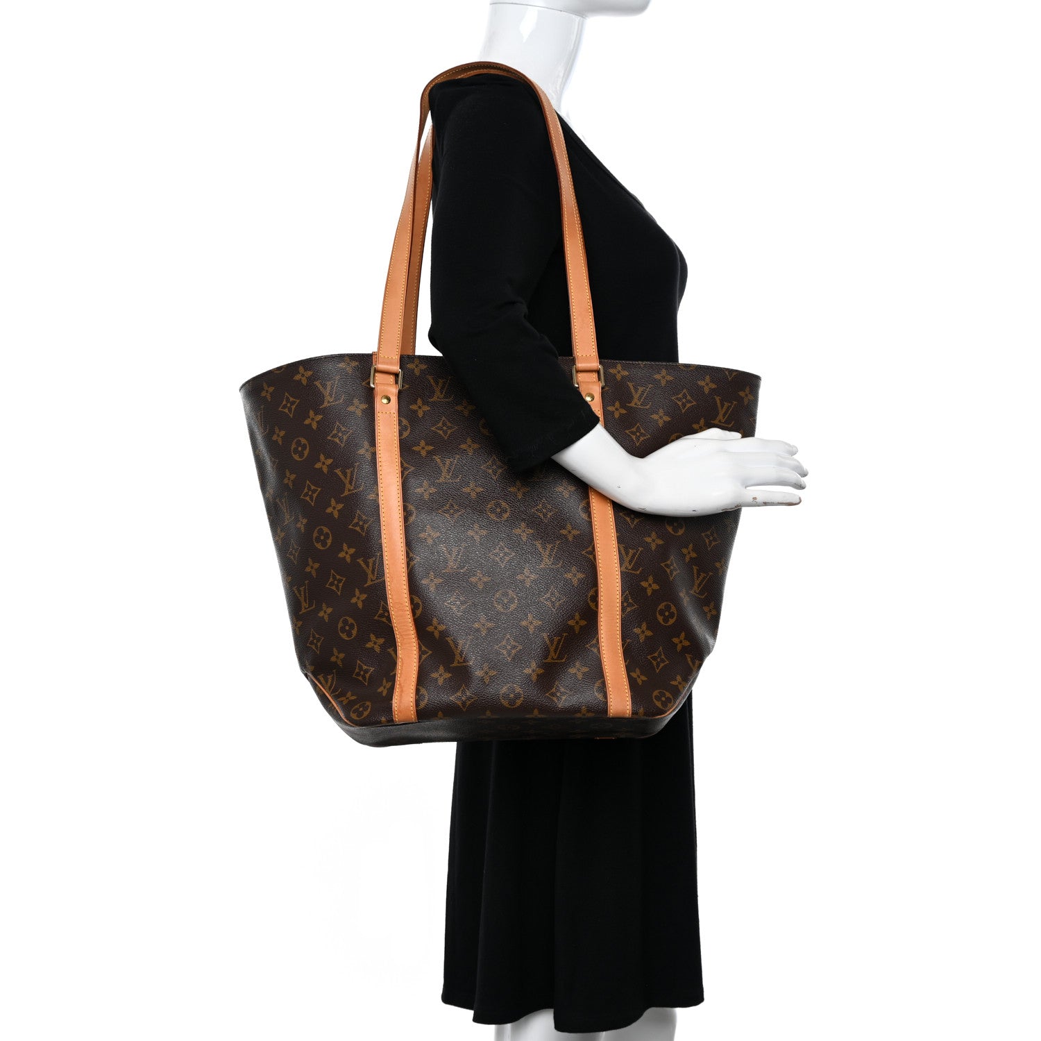Louis Vuitton LOUIS VUITTON Monogram Sac Shopping Tote 2 of 10
