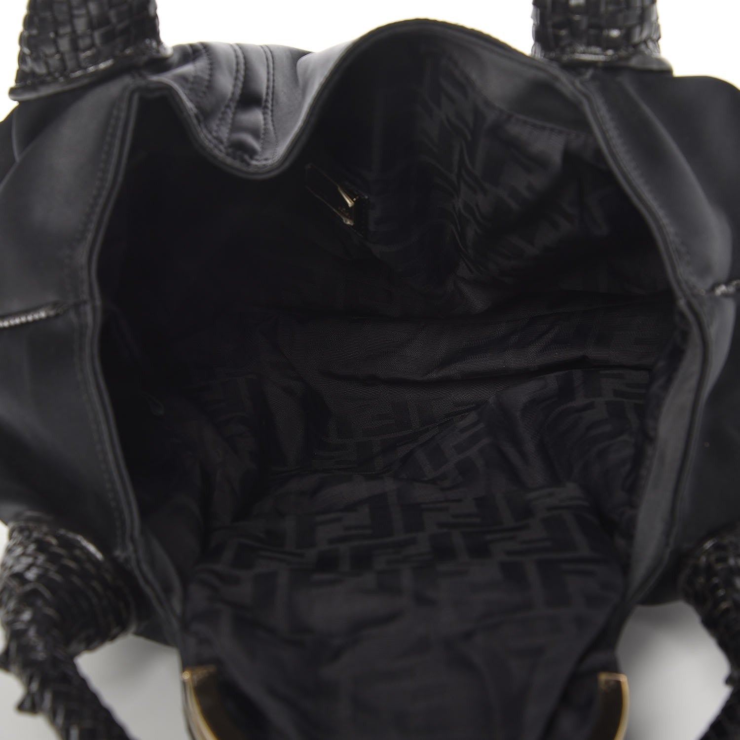 Fendi Satin Nappa Spy Black 5 of 8