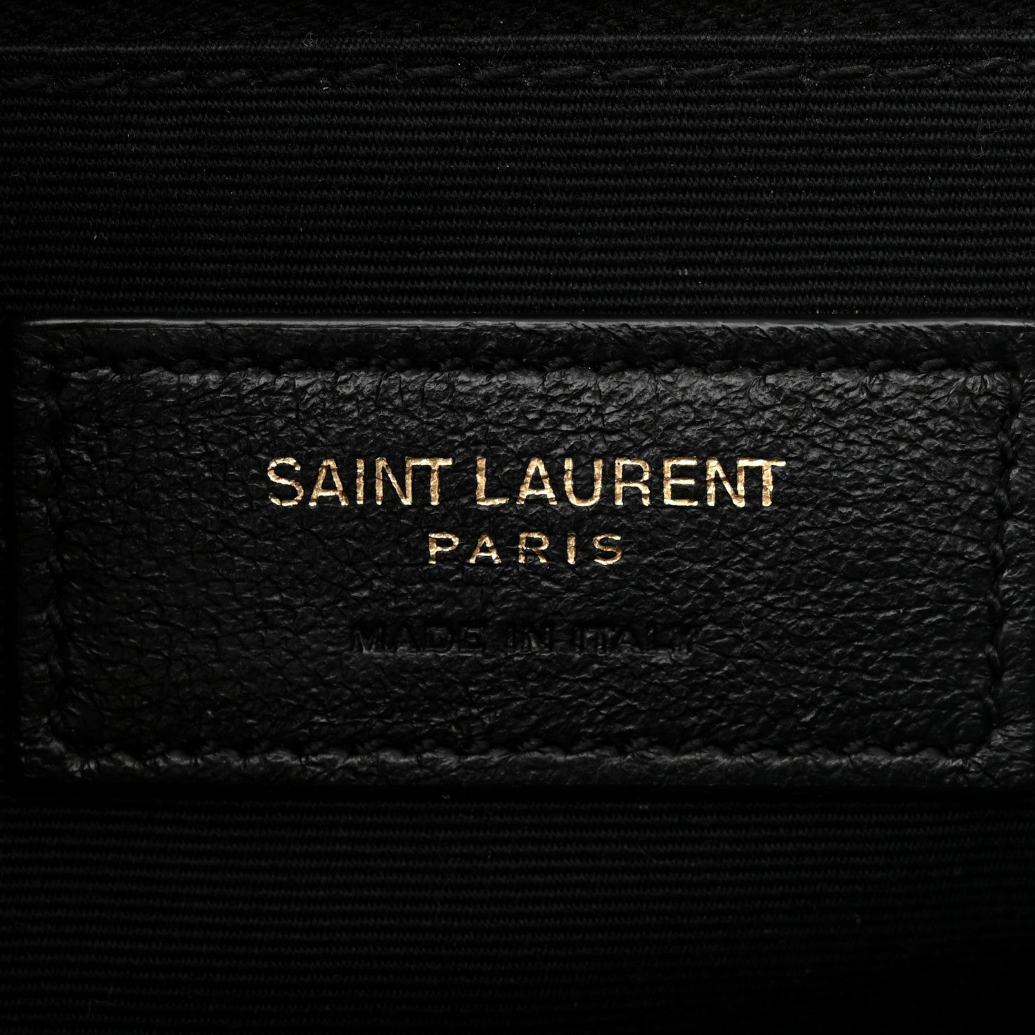 Saint Laurent Crinkled Calfskin Matelasse Monogram Medium Niki Chain Satchel Black Ocra 6 of 11