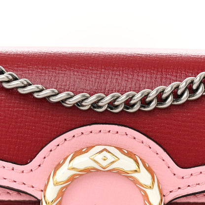 Gucci Azalea Calfskin Enamel Super Mini Dionysus Shoulder Bag New Cherry Red Wild Rose Off White 7 of 11