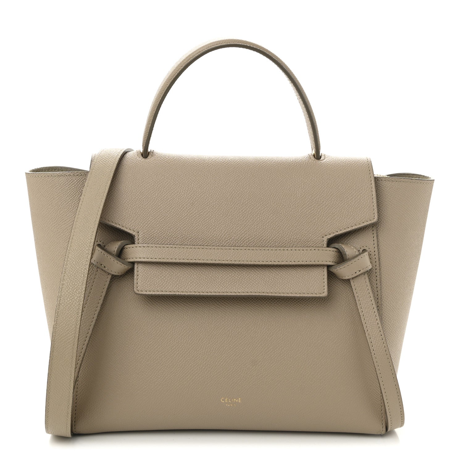 Celine Grained Calfskin Micro Belt Bag Light Taupe 1 of 14