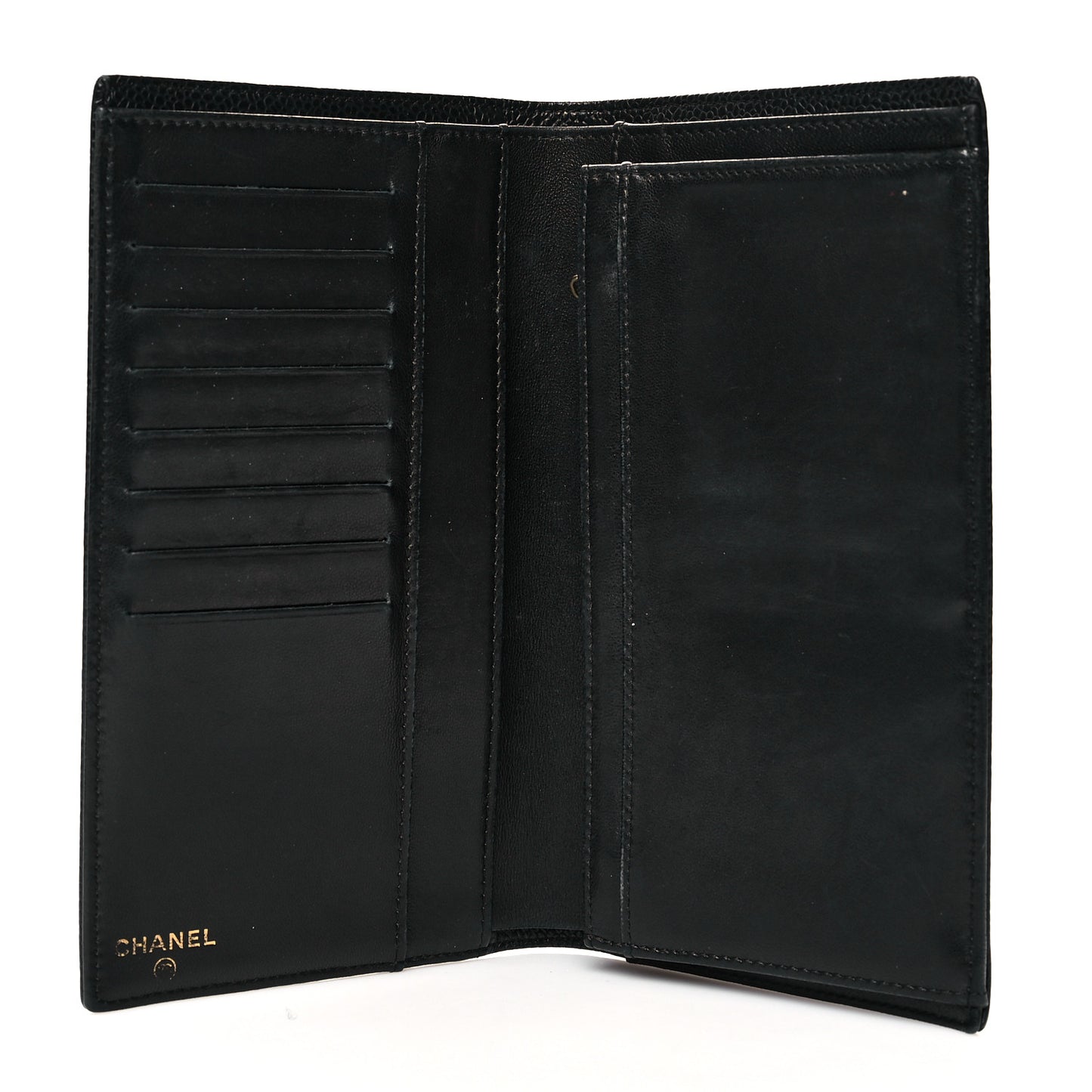 Caviar Timeless CC Yen Wallet Black