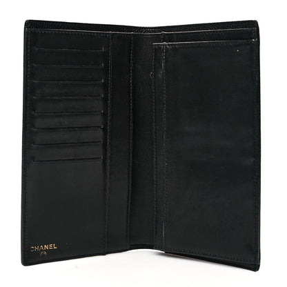 Chanel Caviar Timeless CC Yen Wallet Black 5 of 11
