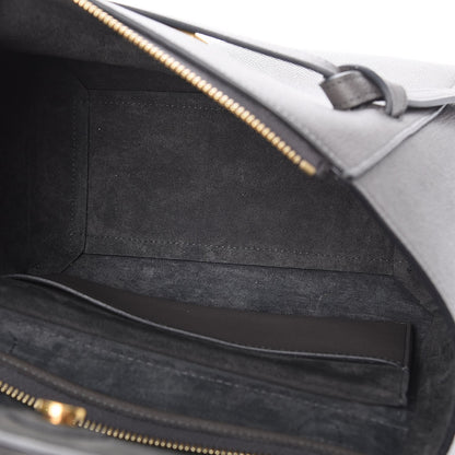 Celine Baby Grained Calfskin Micro Belt Bag Grey 5 of 13