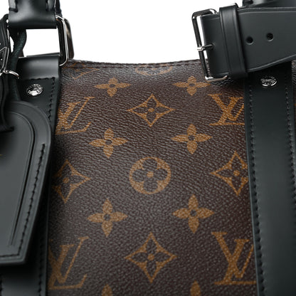Louis Vuitton Monogram Macassar Keepall Bandouliere 45 7 of 10