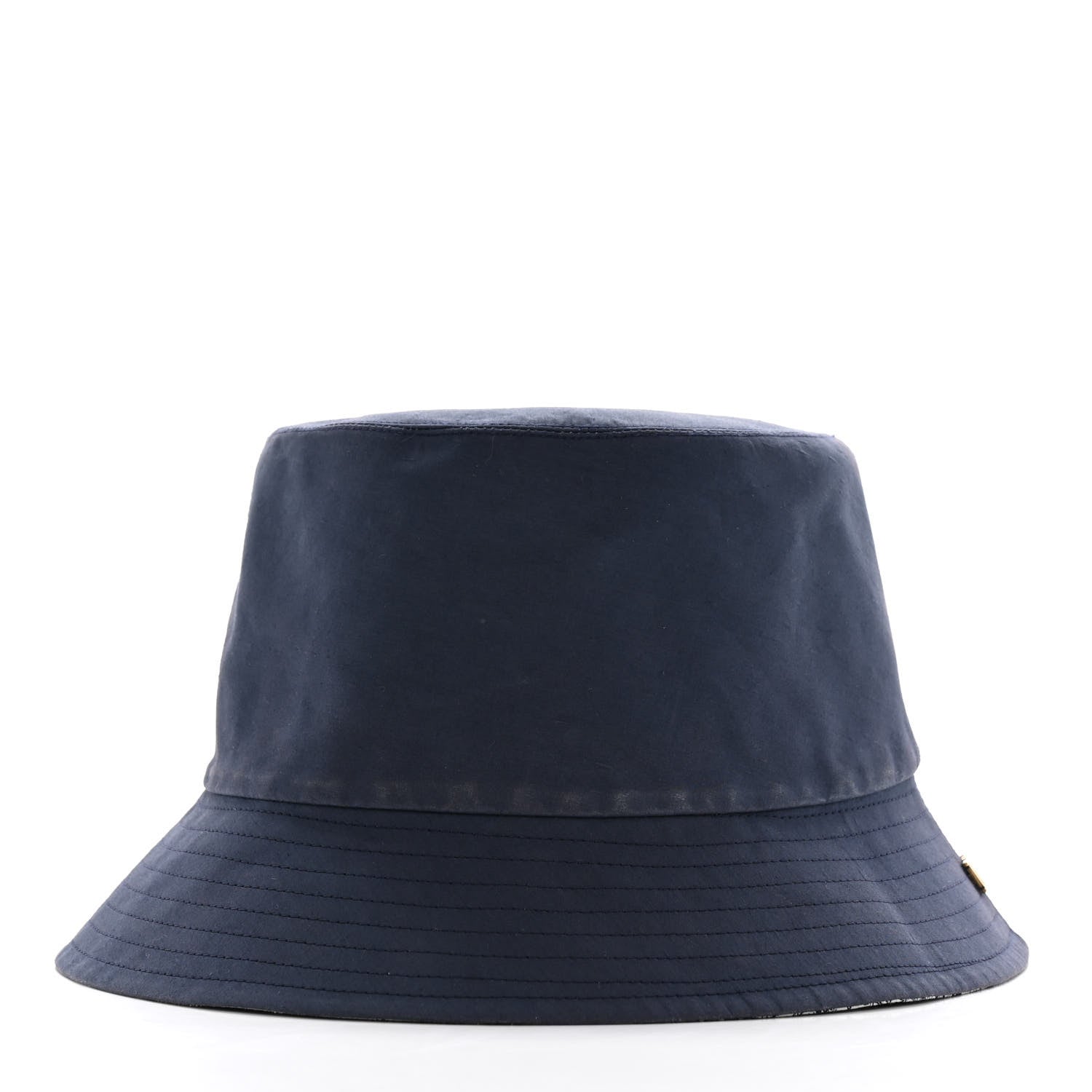 Christian Dior Cotton Toile De Jouy Bucket Hat 57 Blue 5 of 9