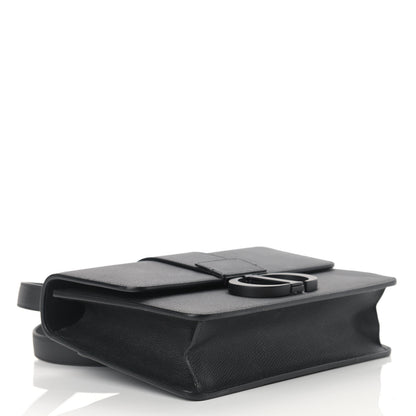 Christian Dior Ultra Matte Grained Calfskin 30 Montaigne Flap Bag Black 4 of 12