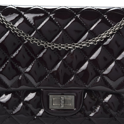 Chanel Patent Quilted 2.55 Reissue 227 Flap Black 9 of 9