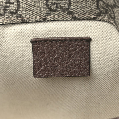 Gucci GG Supreme Monogram Neo Vintage Web Belt Bag Brown 6 of 12