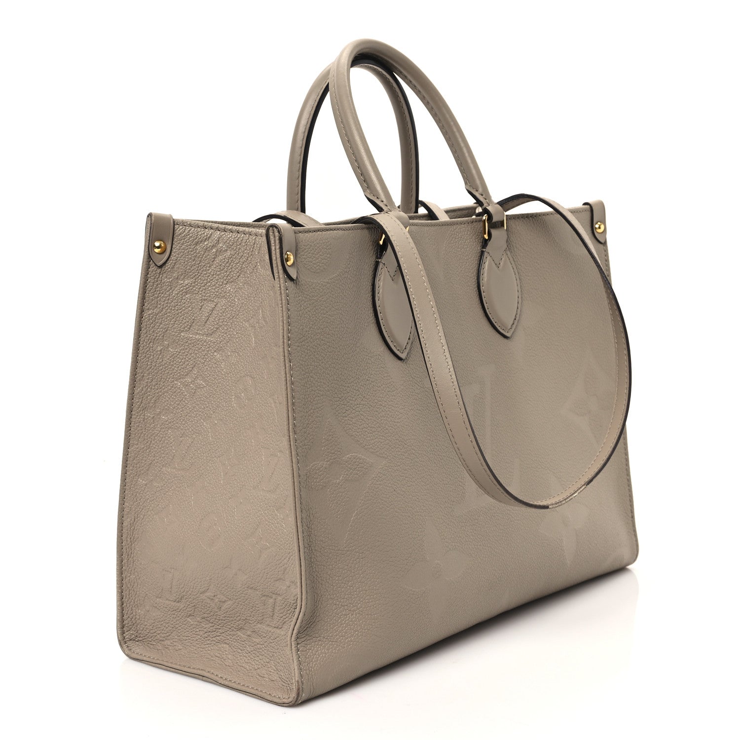 Louis Vuitton Empreinte Monogram Giant Onthego MM Tourterelle 3 of 12