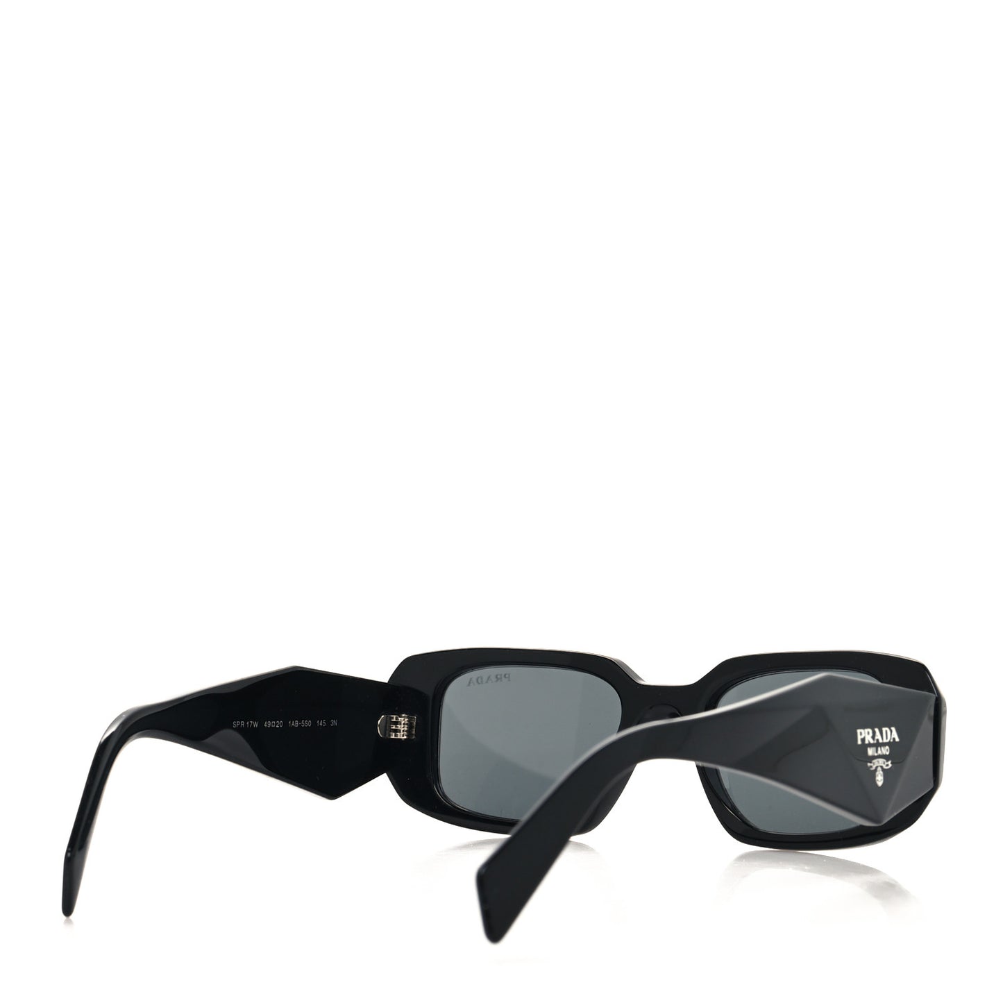 Acetate Symbole Sunglasses SPR 17W Black