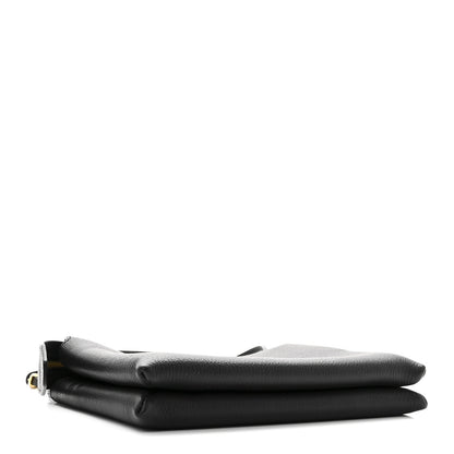 The Row Matte Grained Calfskin Mini Nu Twin Bag Black 4 of 9