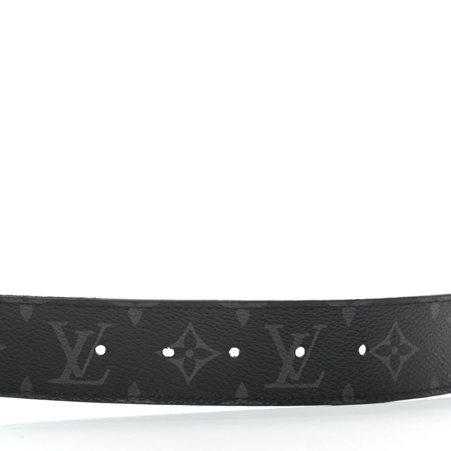 Monogram Eclipse Taigarama 40mm LV Initiales Reversible Belt 95 38 Black