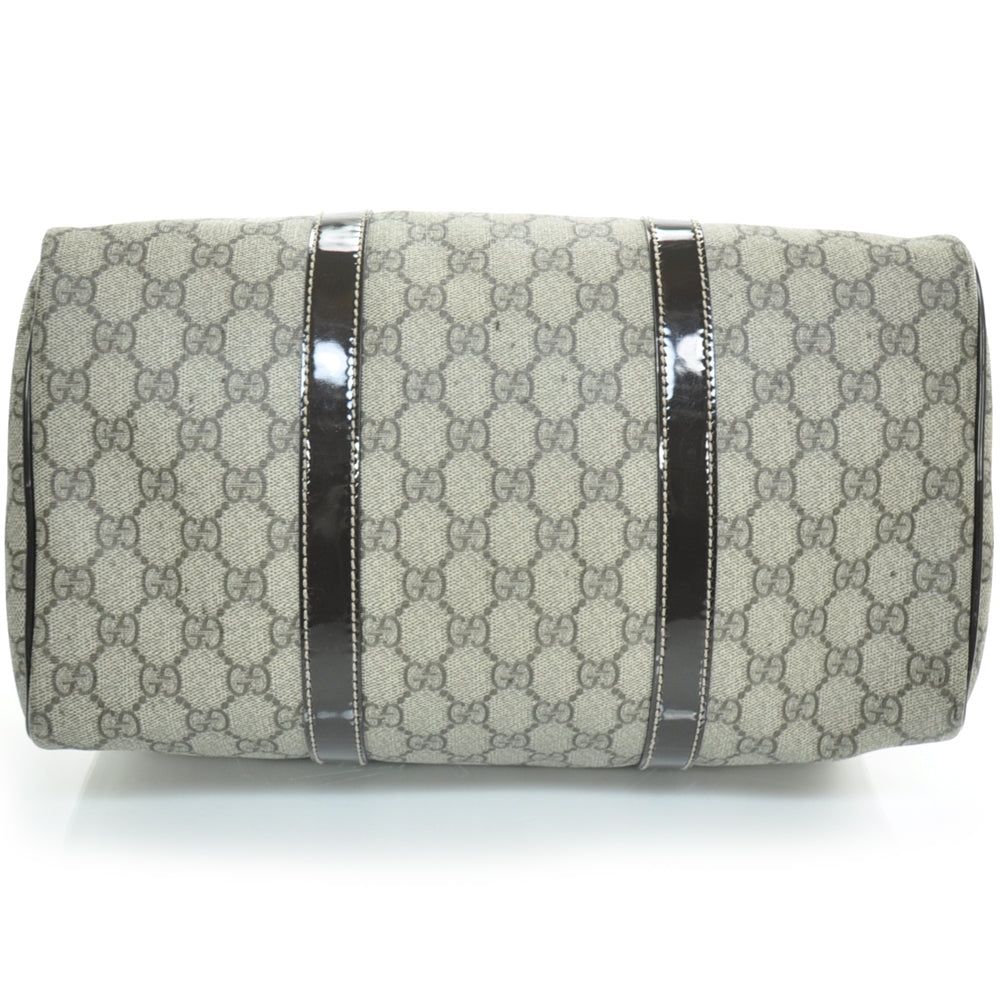 Gucci Monogram Medium Joy Boston Dark Brown 5 of 9
