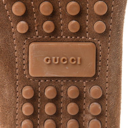 Gucci Suede Womens Horsebit Driver Loafer 36 Brown 8 of 10