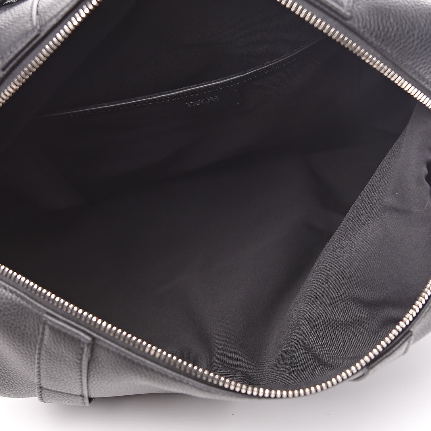 Christian Dior Grained Calfskin Safari Backpack Black 5 of 10