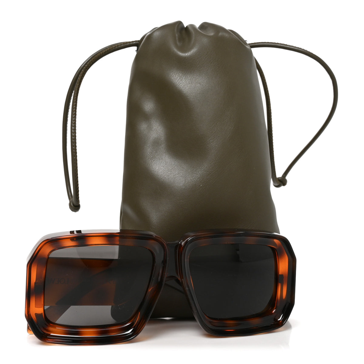 Loewe Acetate Paula's Ibiza Dive In Mask Sunglasses LW40064U Light Havana 7 of 7