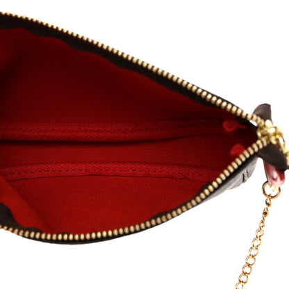 Louis Vuitton Monogram 2020 Christmas Animation Bumper Cars Mini Pochette Accessories Coquelicot 5 of 7