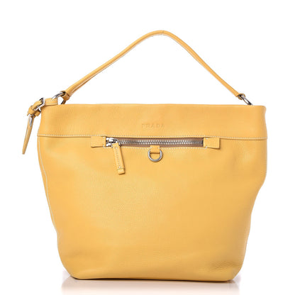 Prada Vitello Daino Hobo Sole 1 of 7