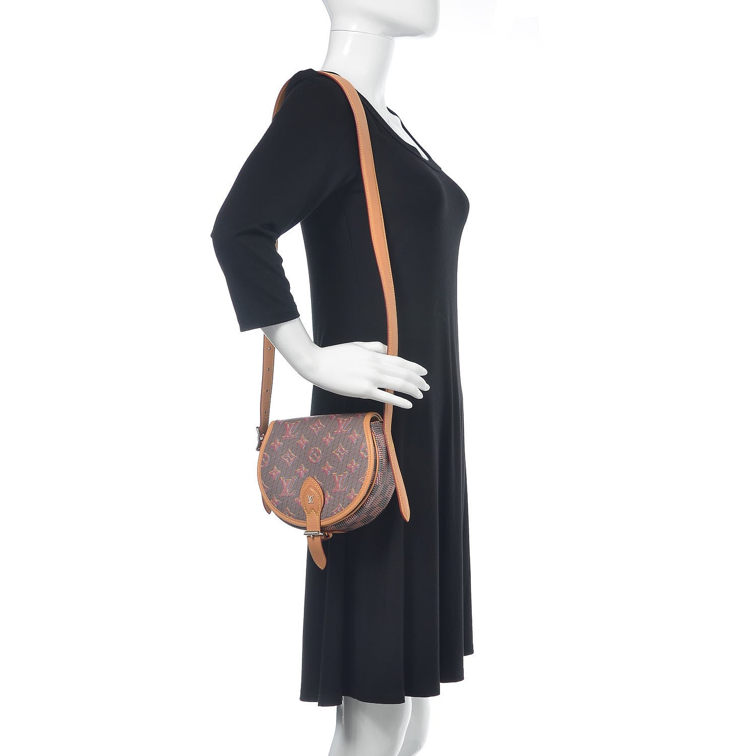 Louis Vuitton Monogram LV Pop Tambourin Rose 2 of 12