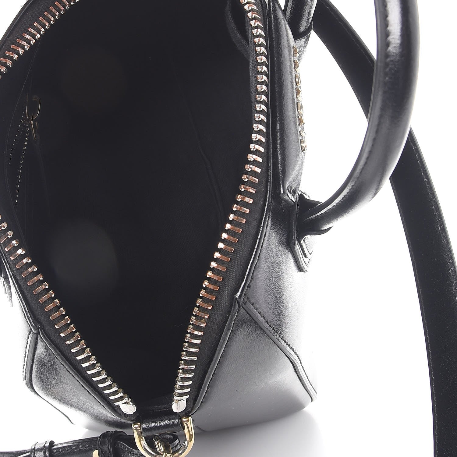 Givenchy Shiny Lord Calfskin Mini Antigona Black 5 of 16