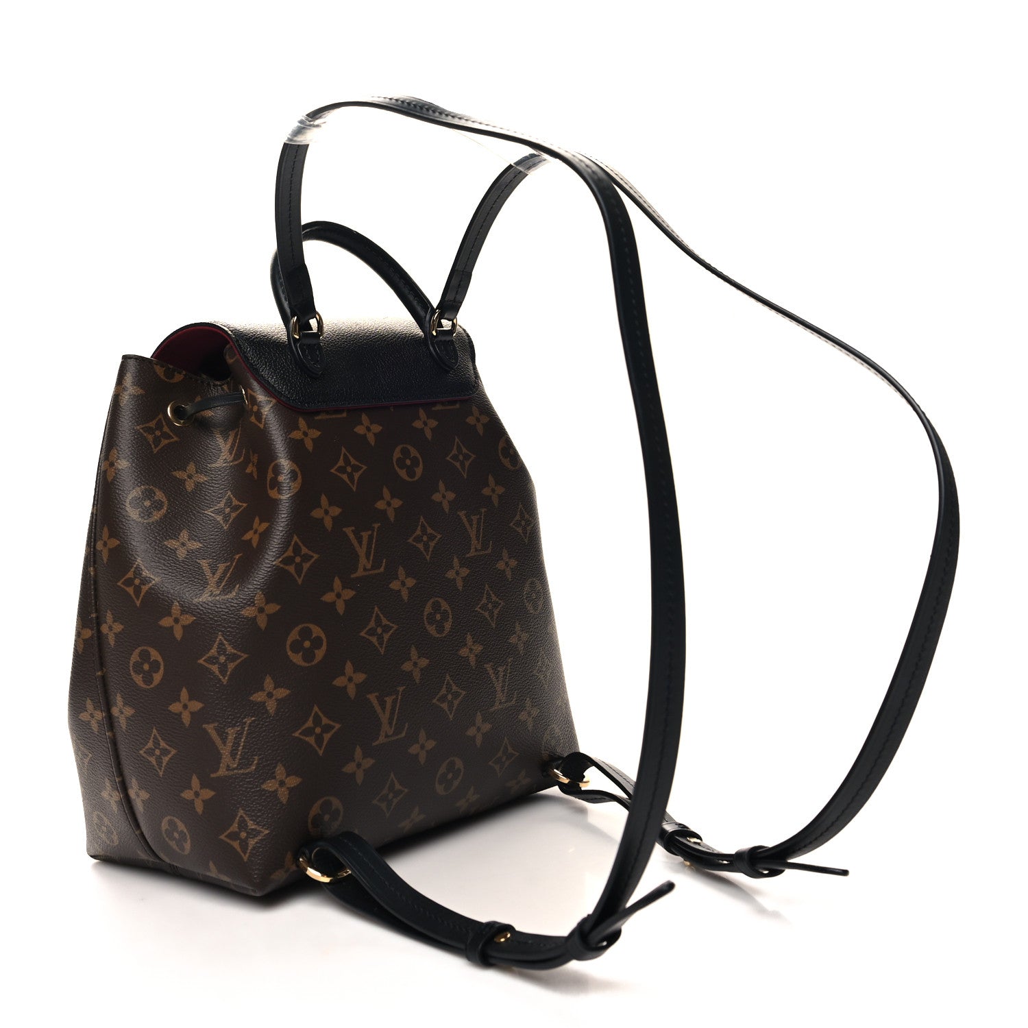 Louis Vuitton Monogram Montsouris PM Black 3 of 9