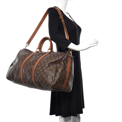 Louis Vuitton Monogram Keepall Bandouliere 50 2 of 15