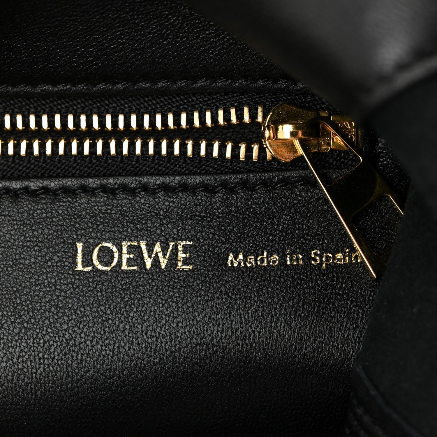 Loewe Buttery Nappa Lambskin Small Squeeze Bag Black 6 of 9