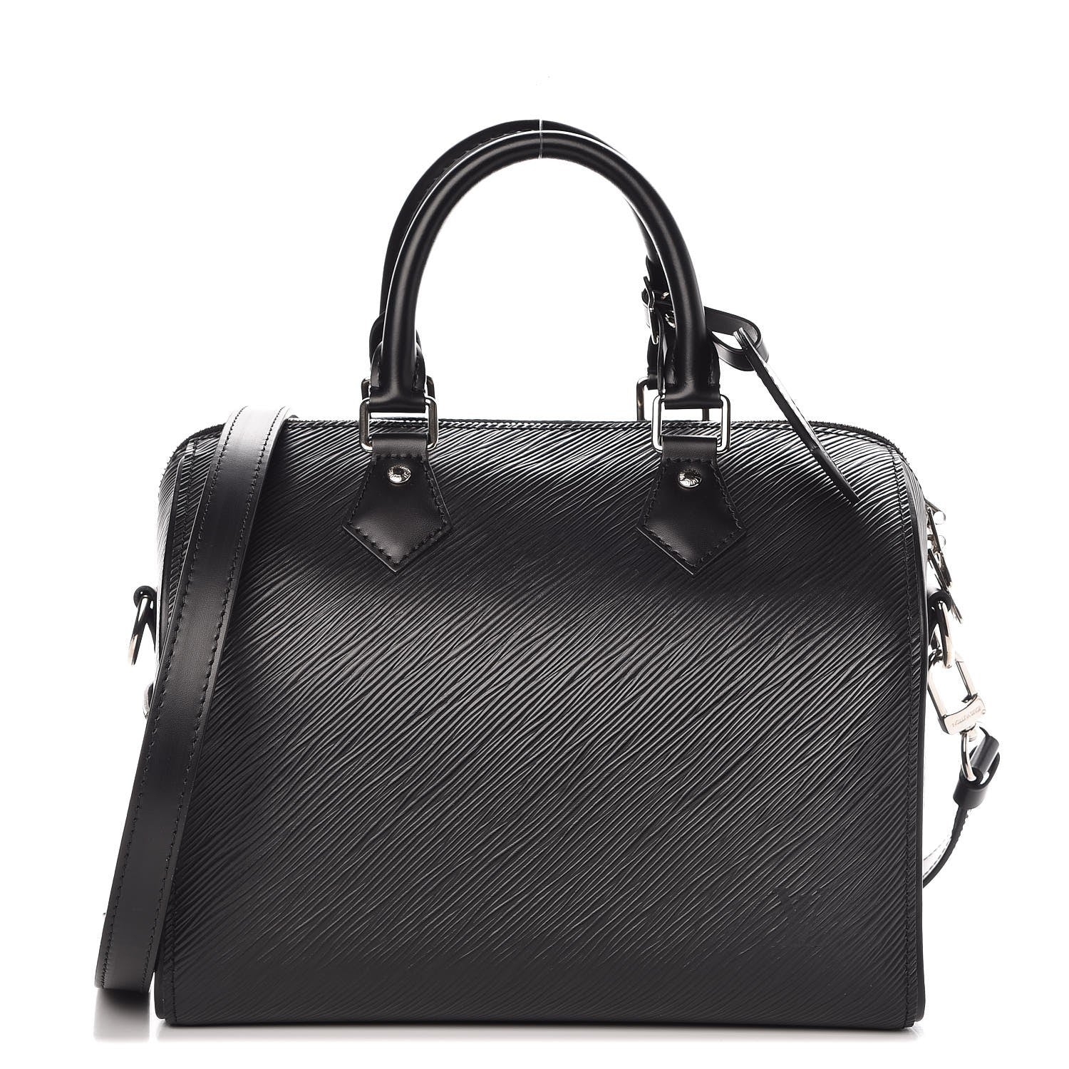 Louis Vuitton Epi Speedy Bandouliere 25 Black 1 of 7