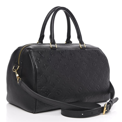 Louis Vuitton Empreinte Speedy Bandouliere 30 NM Black 3 of 13