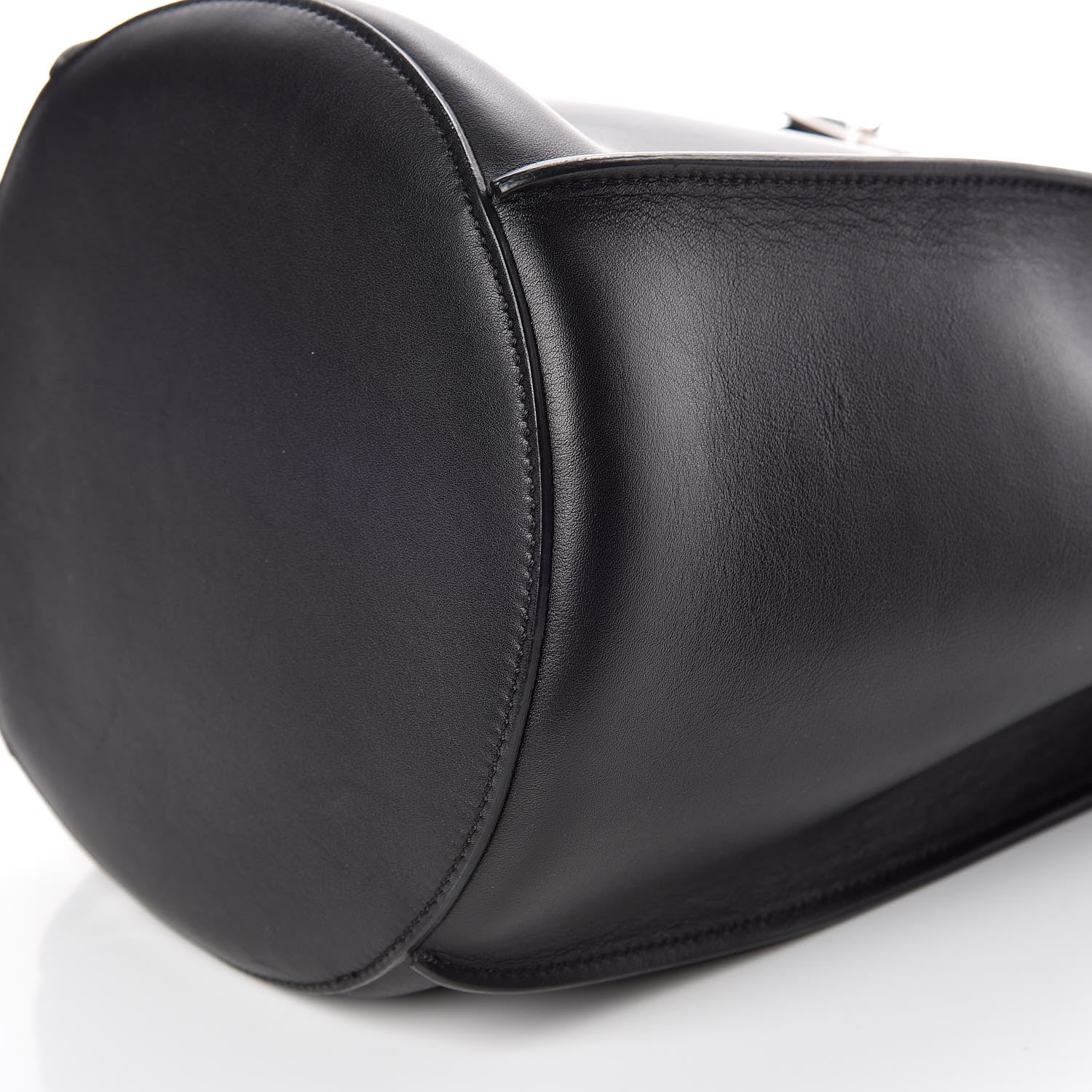 Celine Smooth Calfskin Long Strap Big Bucket Bag Black 9 of 9
