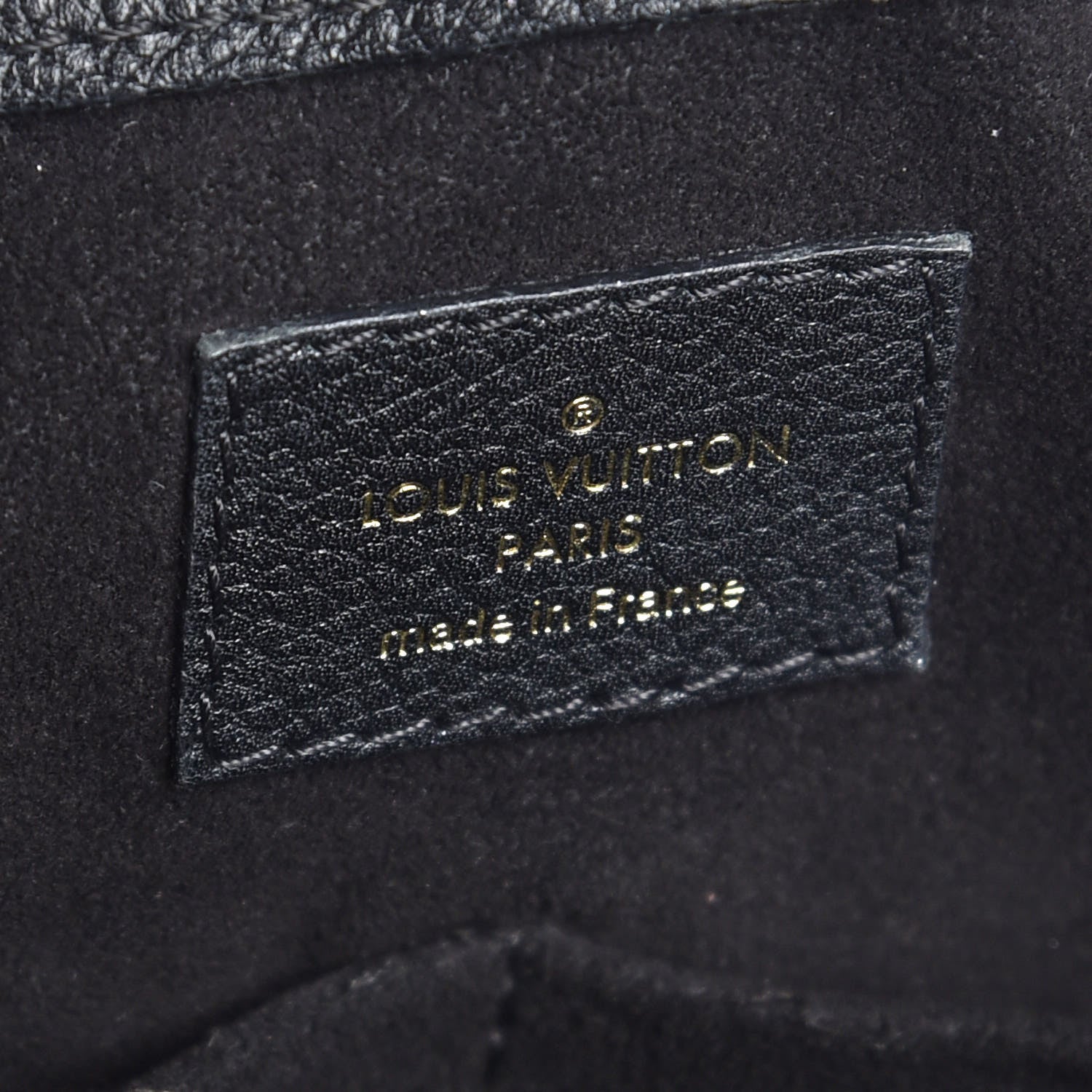 Louis Vuitton Monogram Pallas Shopper Black 8 of 10
