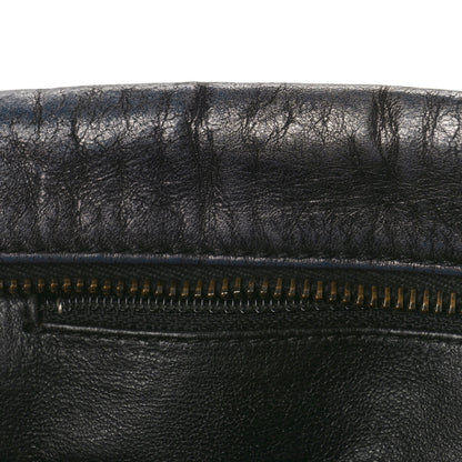 Chanel Metallic Aged Calfskin Quilted Large Reissue Camera Case Black 11 of 13