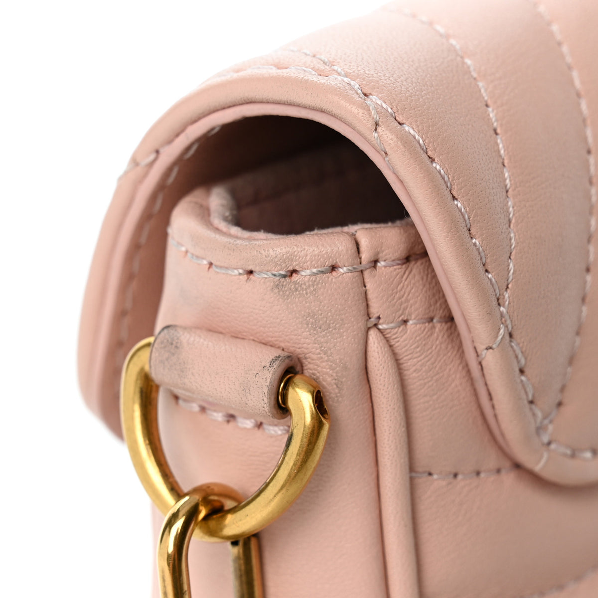Calfskin New Wave Multi Pochette Rose Ballerine
