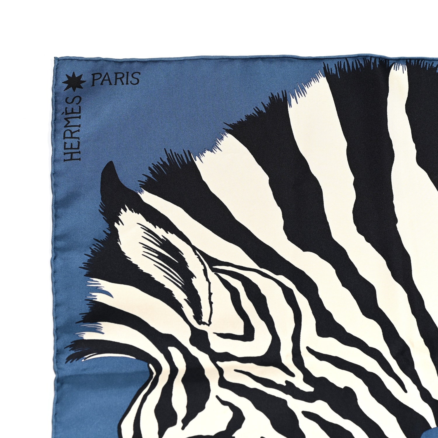 Hermes Silk Zebra Pegasus Scarf 90 2 of 6