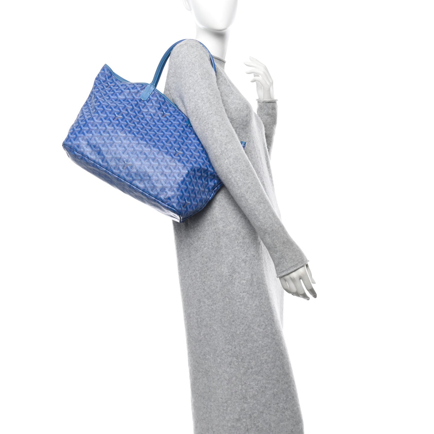 Goyardine Saint Louis PM Sky Blue